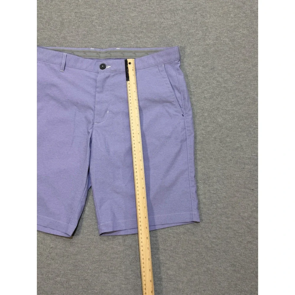 Tommy Bahama Mens 36 Lavender Performance Golf Shorts Purple Chino Marlin